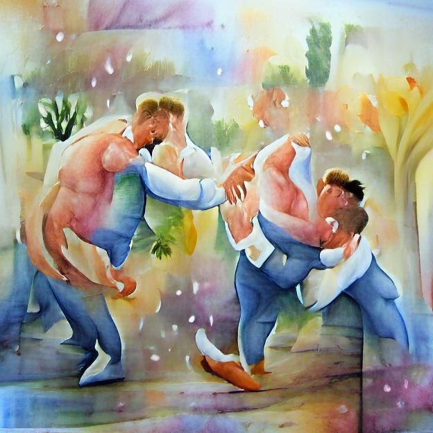 Gay Couple's First Dance at Wedding