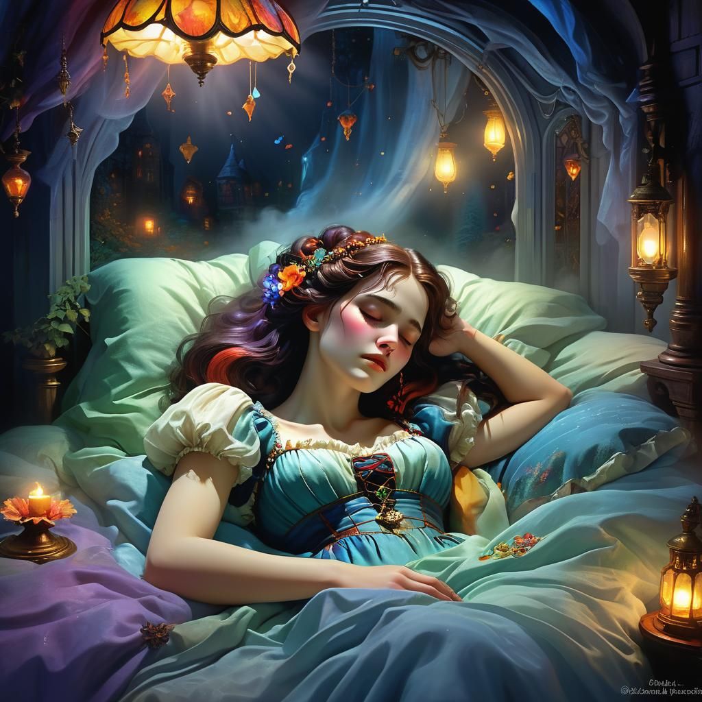Sleeping Beauty's Twisted Gothic Horror Nightmares