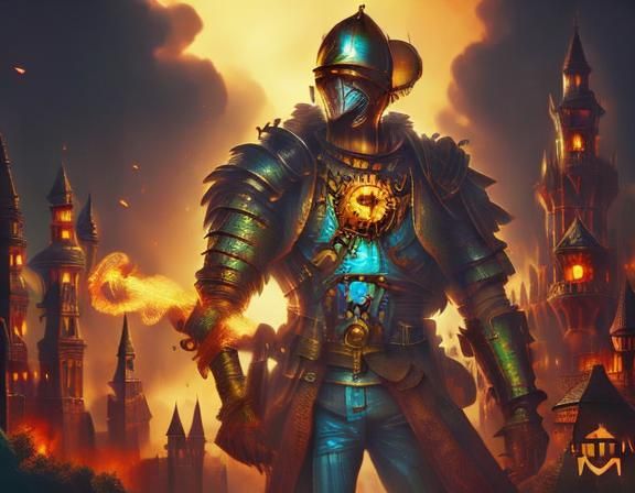 Mickey and Donald Duck in Steampunk Amazon Adventure