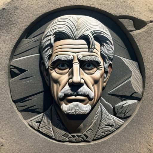 Sam Elliott Monument: Abstract Vector Art