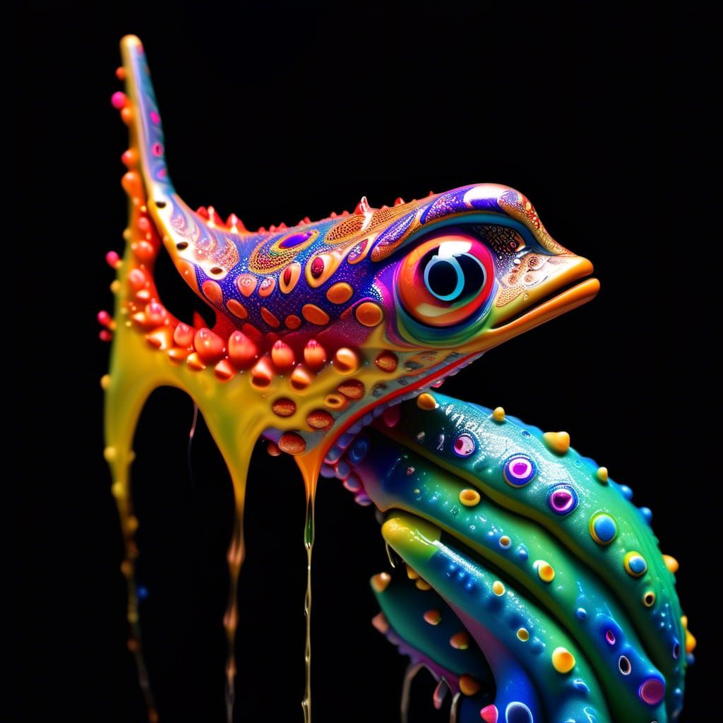 Alien Pets in Dreamy Magical Realism