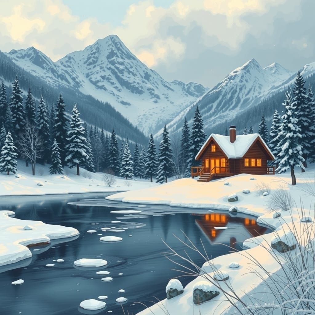 Cozy Winter Getaway in Whimsical Style