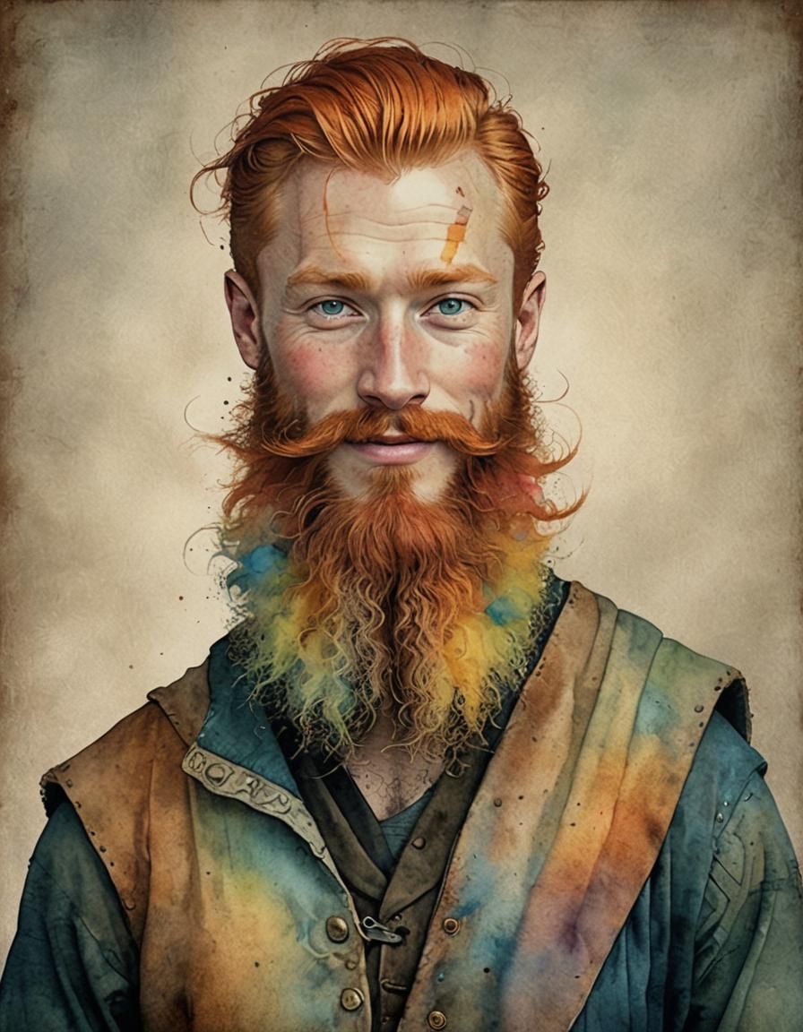 The artists beard (after Catrin Welz-Stein)