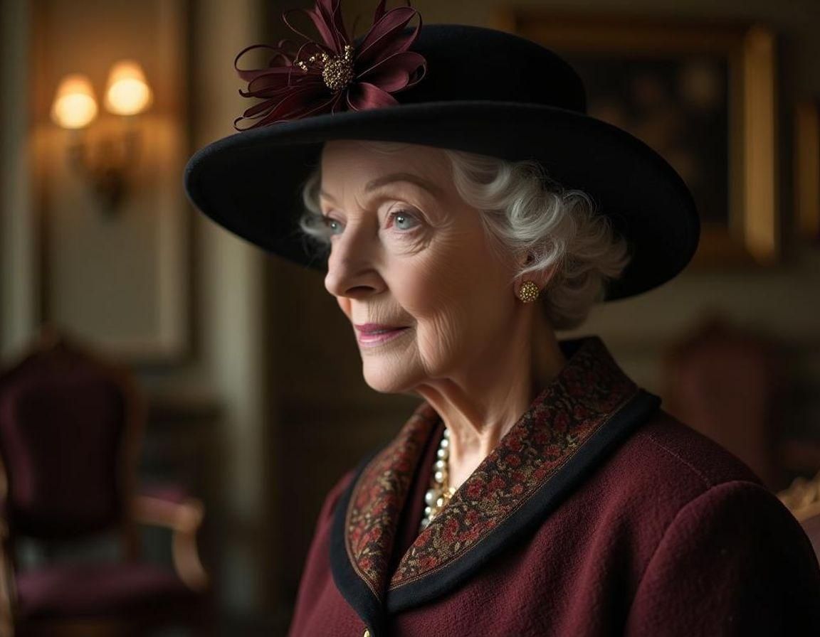 Maggie Smith as Violet Crawley in Downton Abbey