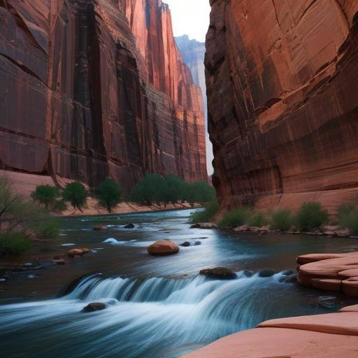 Zion National Park Landscape