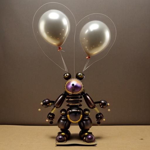 Steampunk Automaton Creates Balloon Animal Menagerie