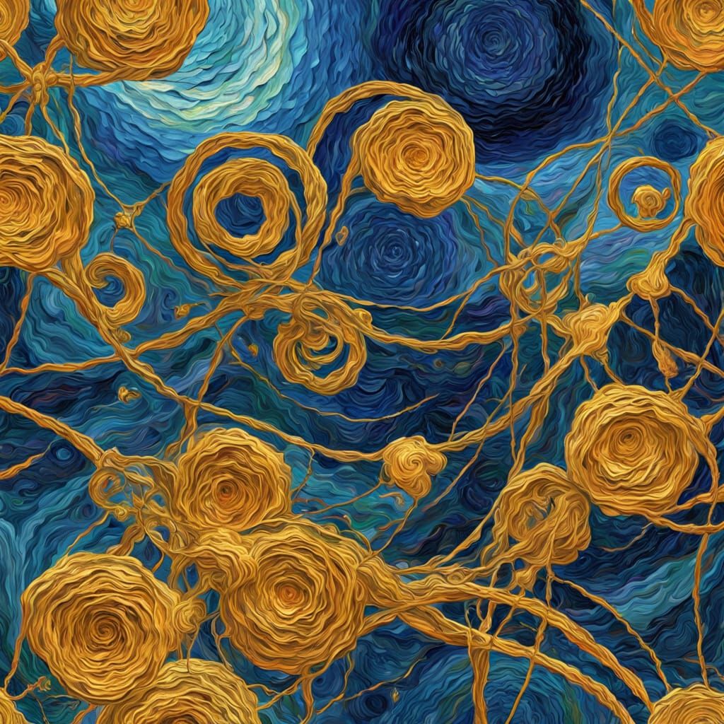 Surreal Expressionist Oil Painting of Deconstructed TARDIS