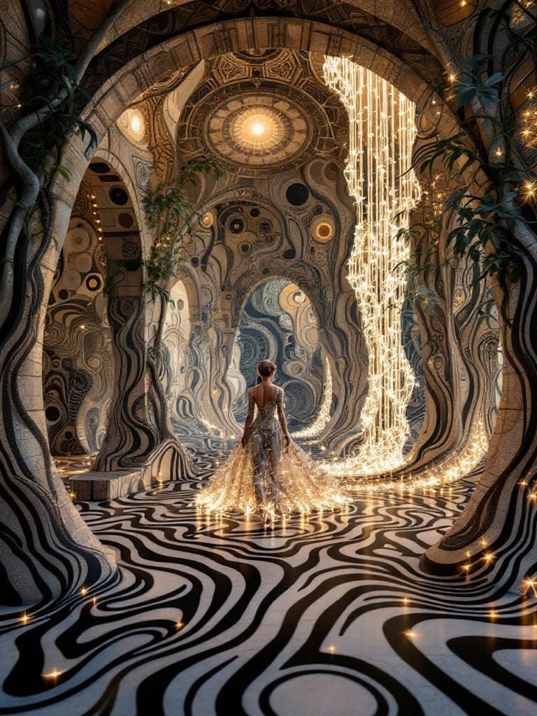 Replicant Wearing the Latest Neuromorphing Fashion