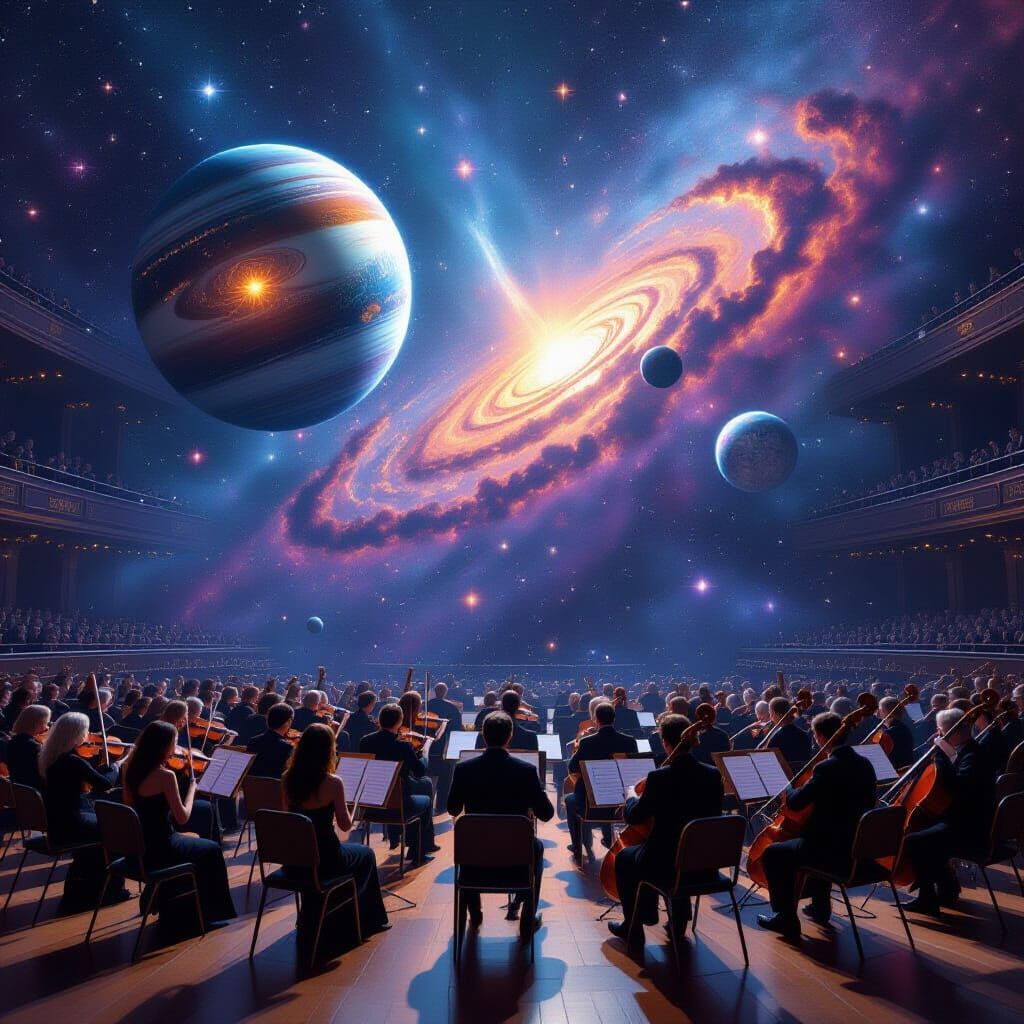 Planetary Orchestra Plays Gravitational Melodies in Cosmic H...