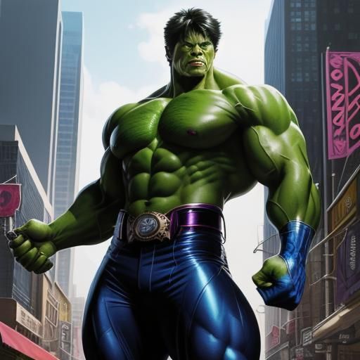 The Incredible Hulk Fancy pants