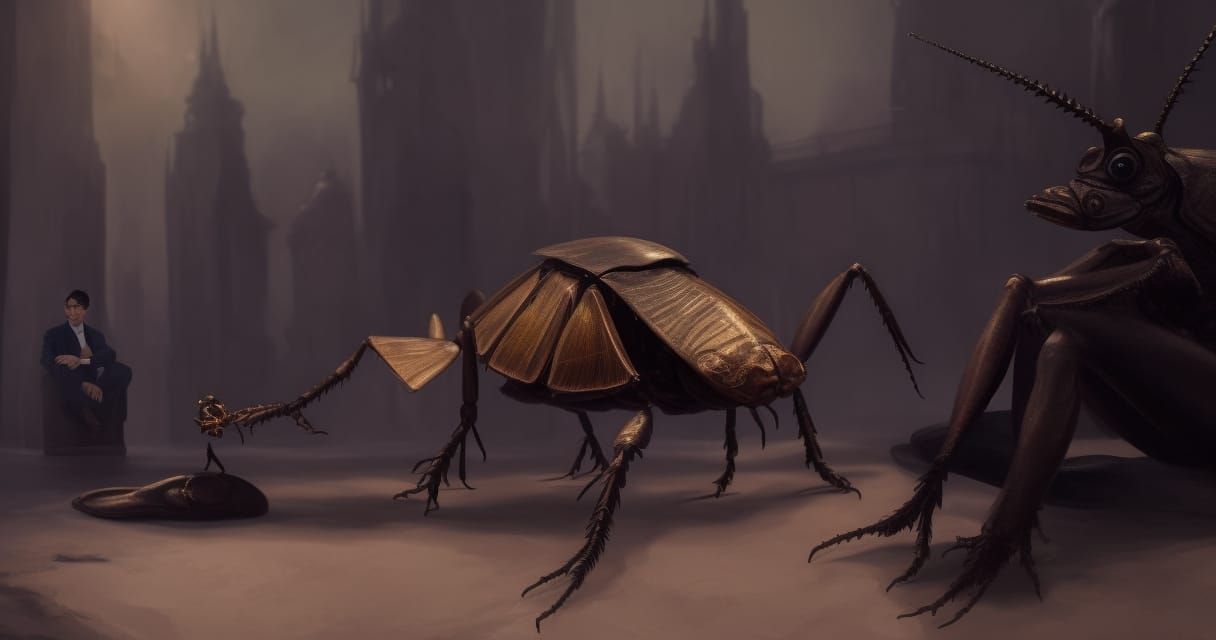 The Metamorphosis (wide vision) 👀🪲