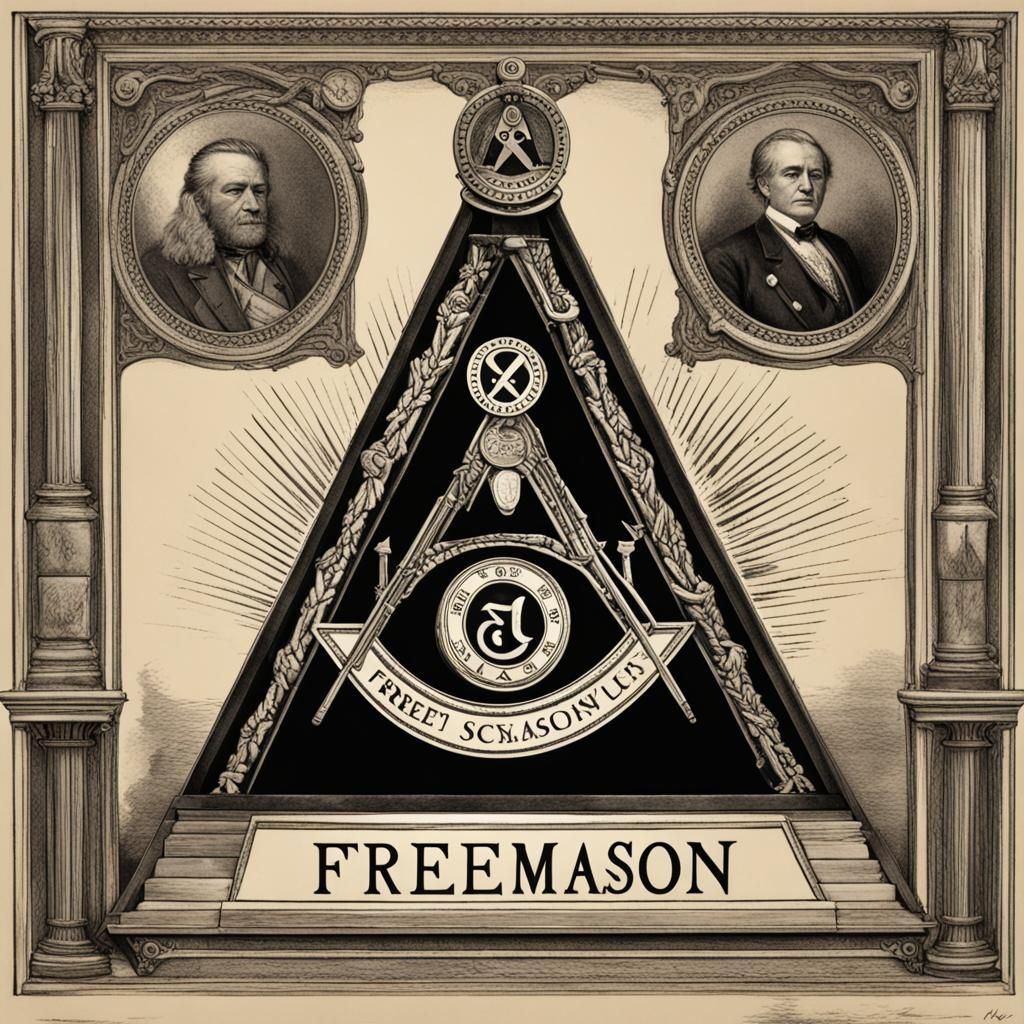 AI Generated Freemason Image