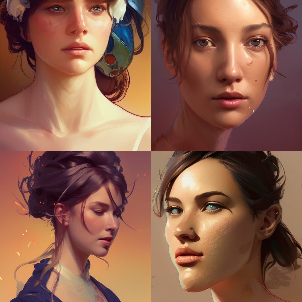 Thanksgiving Portrait in Hyperdetailed Lighting