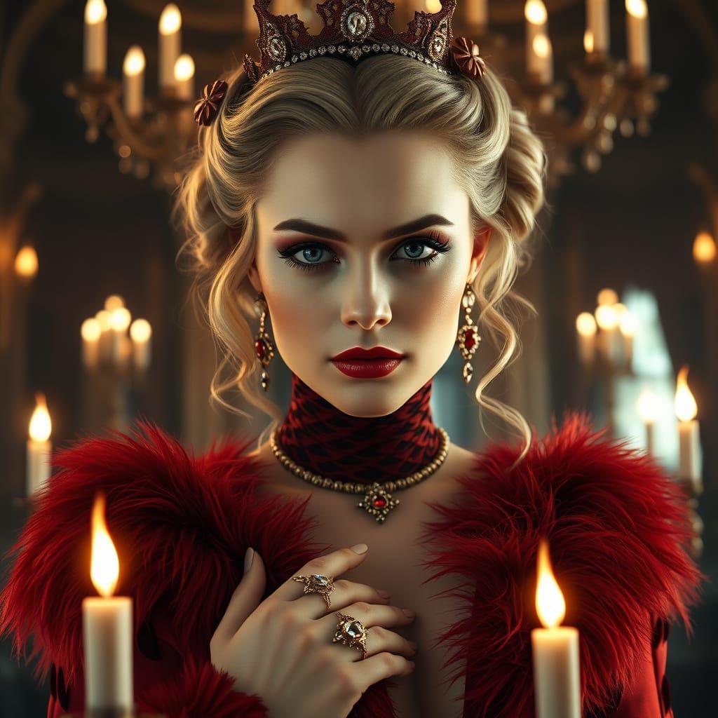 Surreal Red Queen Reigns in Haunting 1910s Russian Dark Fant...