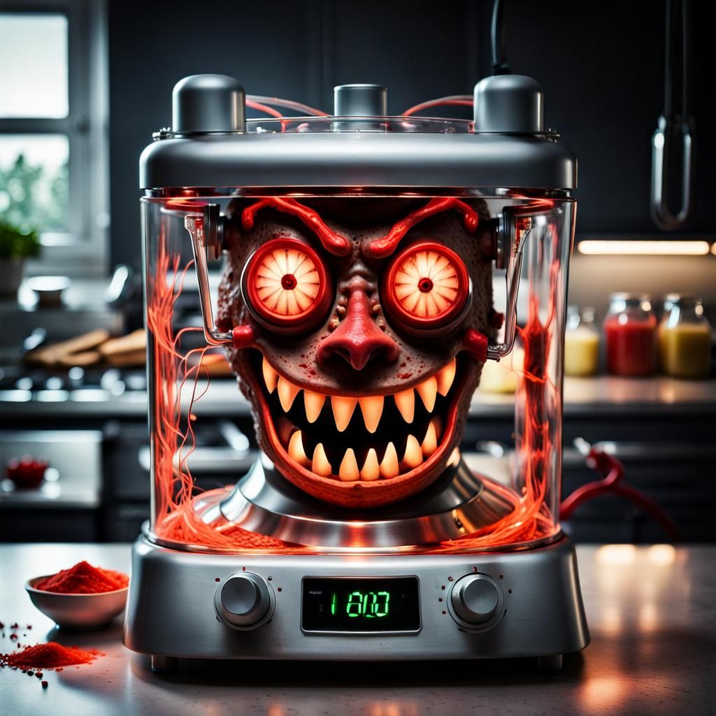 Menacing food processo