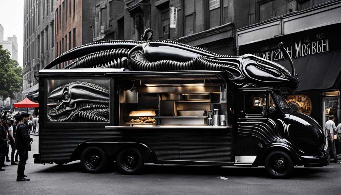 Xenomorph Fast Food Truck