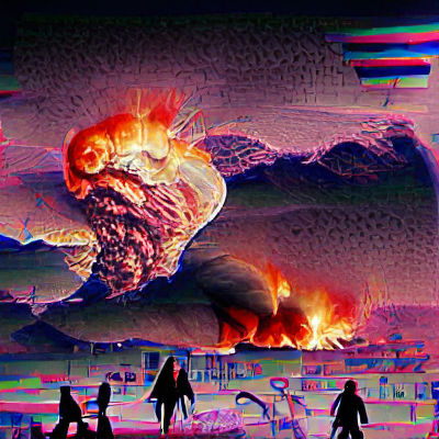 Eerie Post-Apocalyptic Landscape