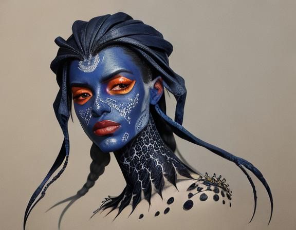AI Generated Image of Skin