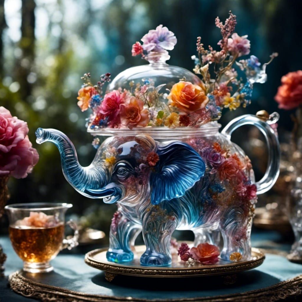 Elephant teapot