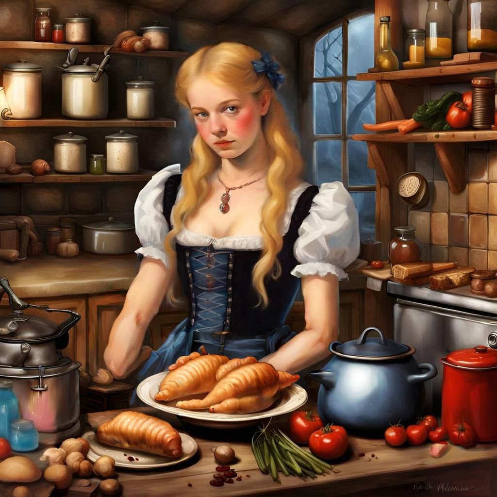 Bioluminescent Fantasy Poster in Hyperrealistic Style