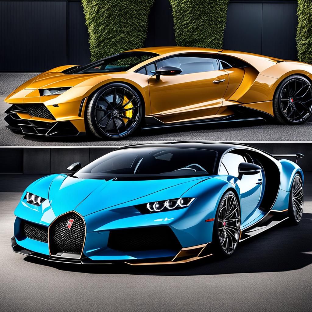 Exotic Cars with Butterfly Doors: Automotive Fusion