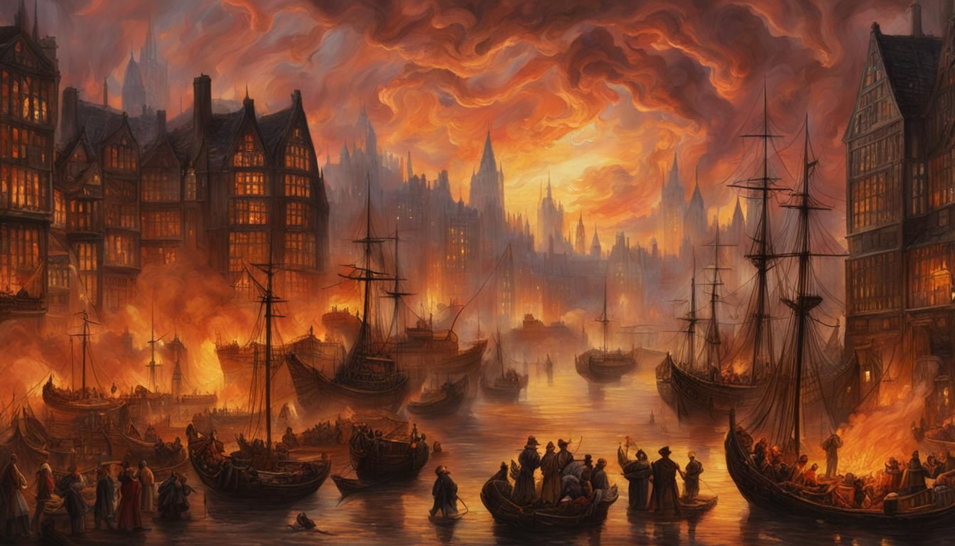 1666 - The Great Fire of London.