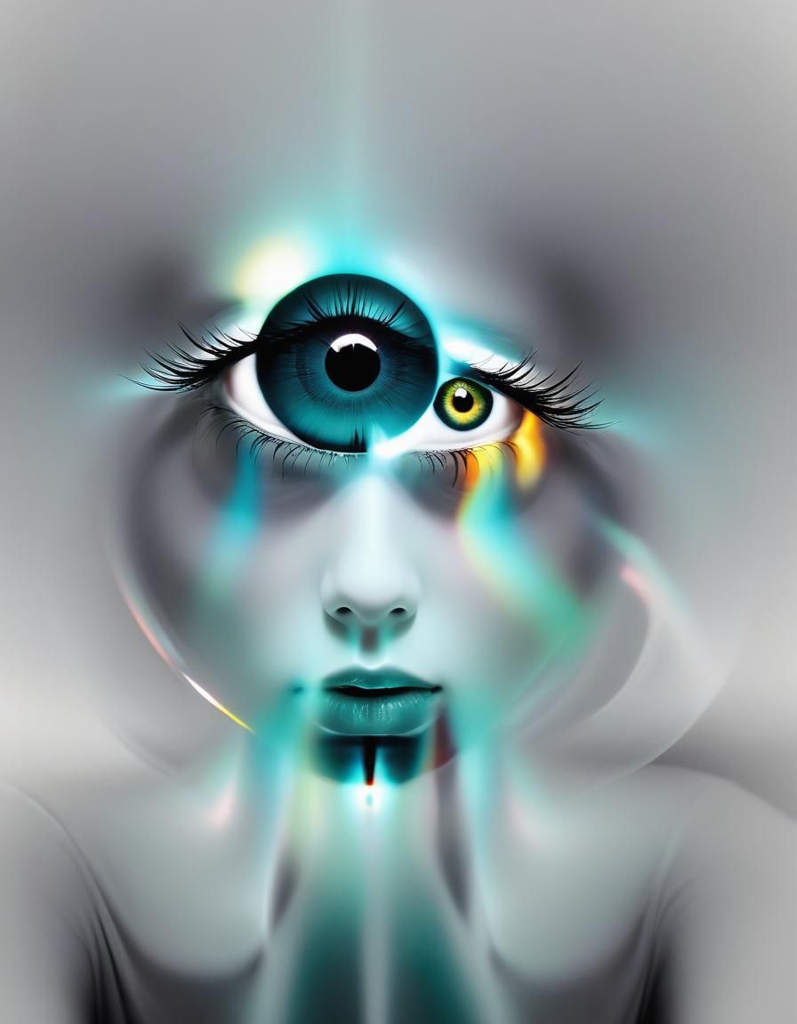 Superfluid Helium Eyes: Ixoraentity Character Design