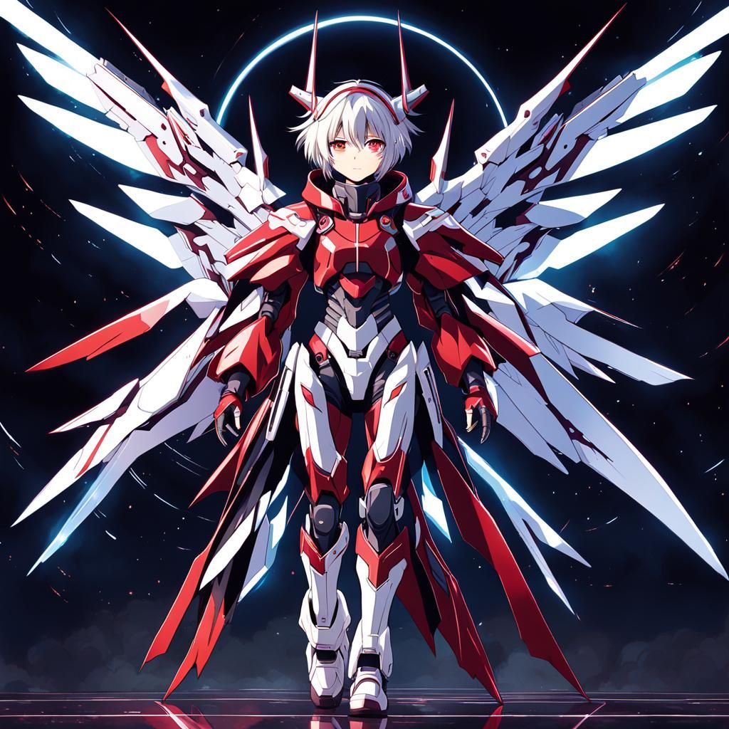 Makoto Shinkai Styled Anime Woman Transforms into Demonic Me...