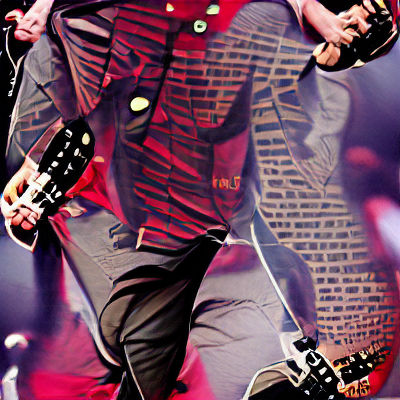 Billie Joe Armstrong Portrait in Pop Art Style