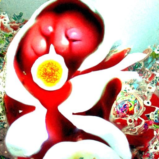 Holographic Astral Flower in Cosmic Mixed Media