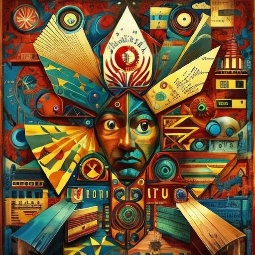 Photorealistic 3D Pie in the Sky Masterpiece