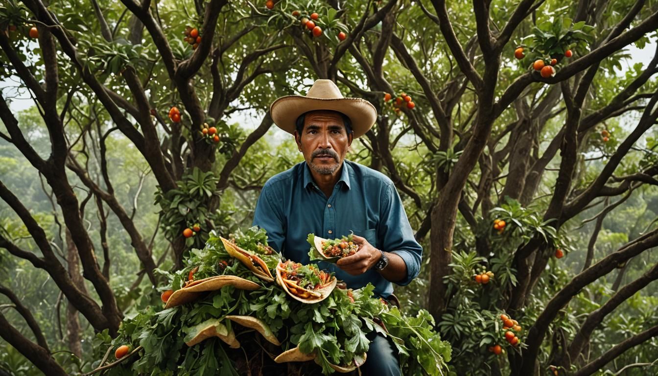 Tacos in Trees: Professional Color Portrait