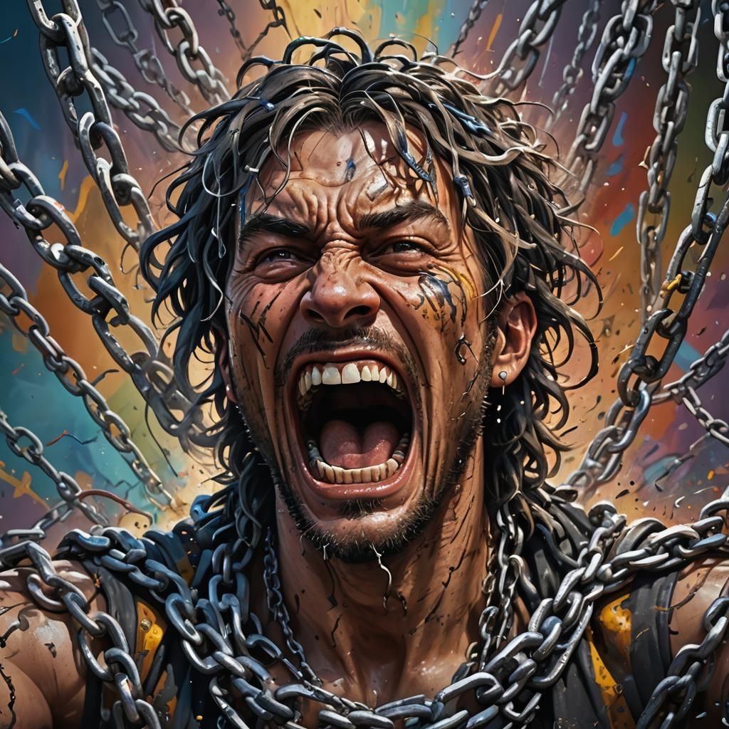 Chained Man's Desperate Plea for Help