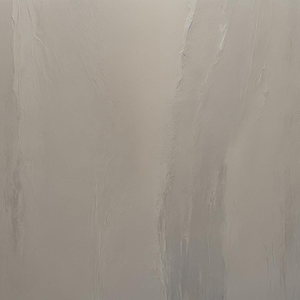 Monochromatic Shape in Abstract Expressionism Style