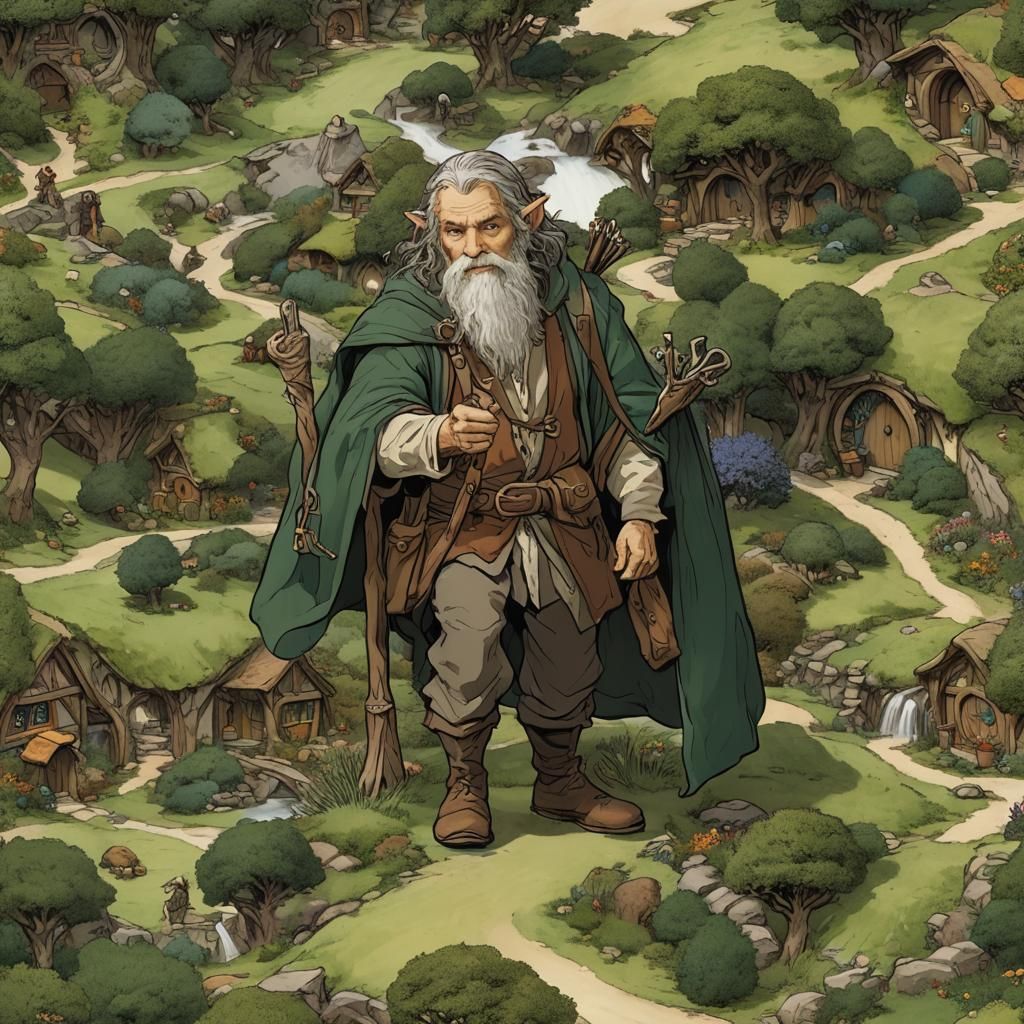 Male Hobbit: Harmony and Community