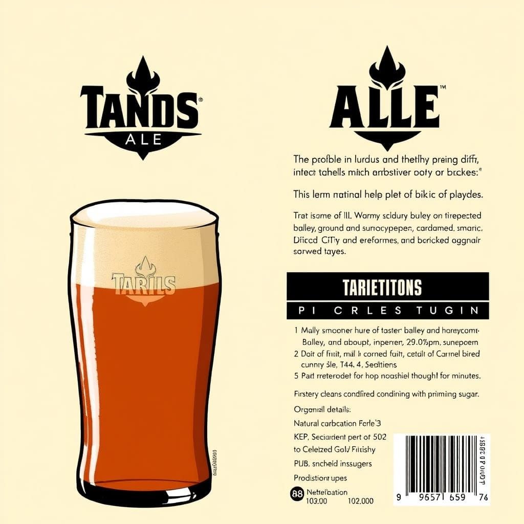 Tarisian Ale in Cyberpunk Style