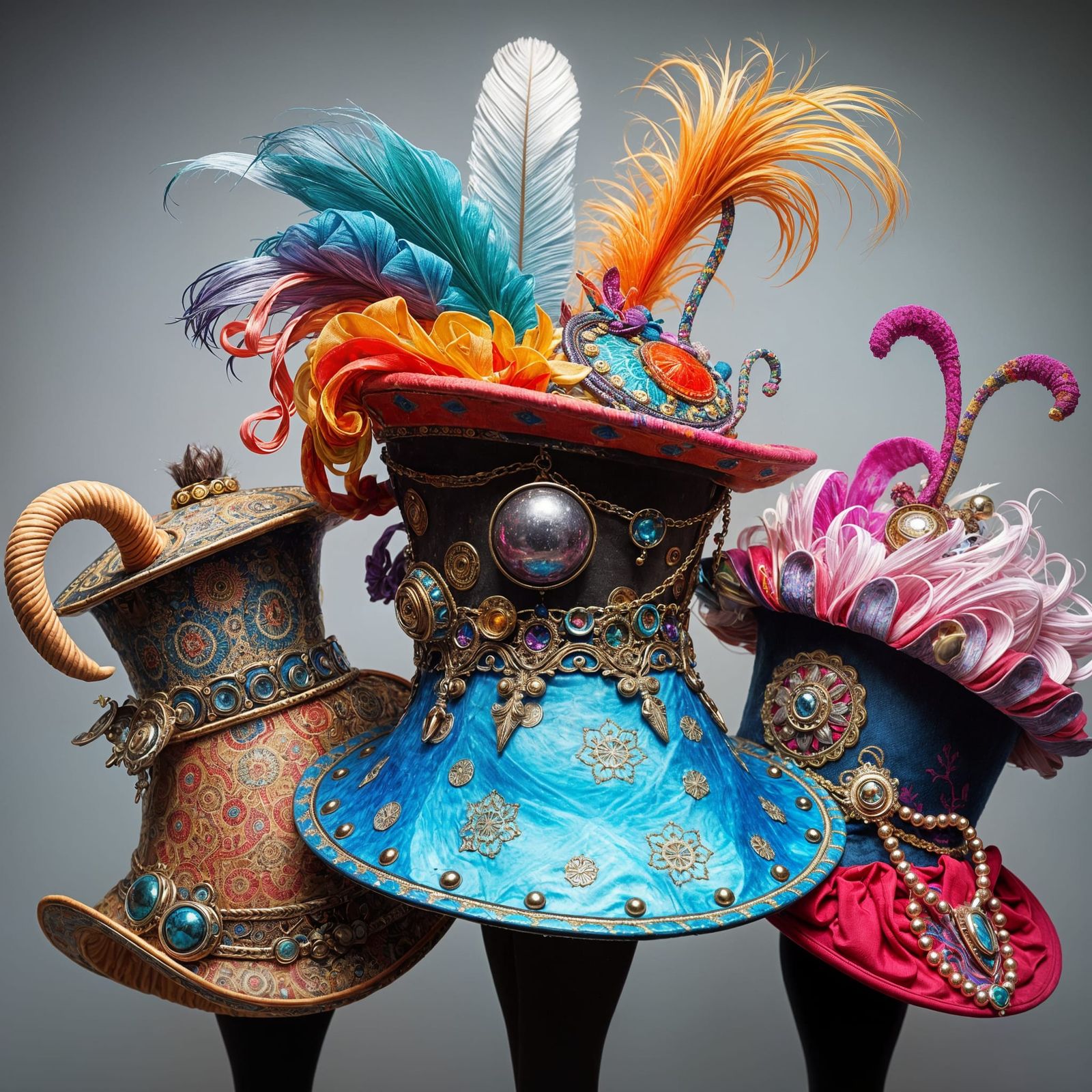 Psychedelic Hat Collection: A Visual Trip