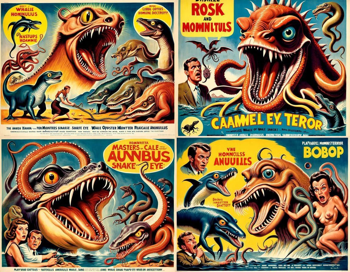 Grotesque Creature from the Depths of Madness