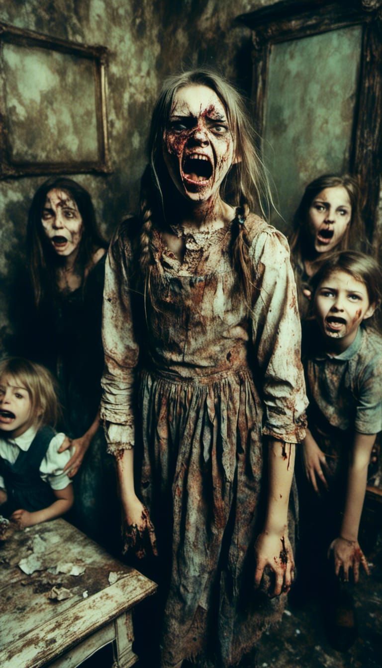 Teen Confrontation: Girl Shouts at Children