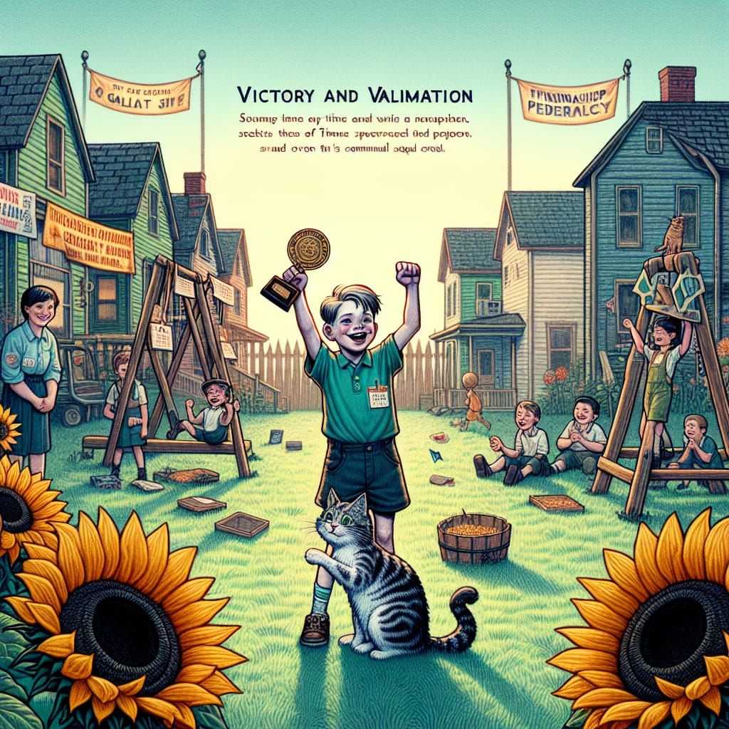 Timmy and Whiskers Win Grand Prize at Talent Show