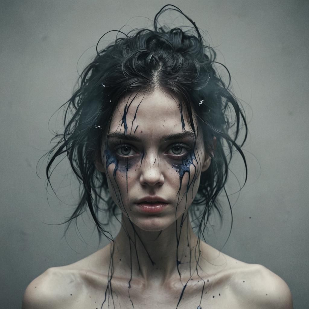 Grimdark Fantasy Art in Gothic Style