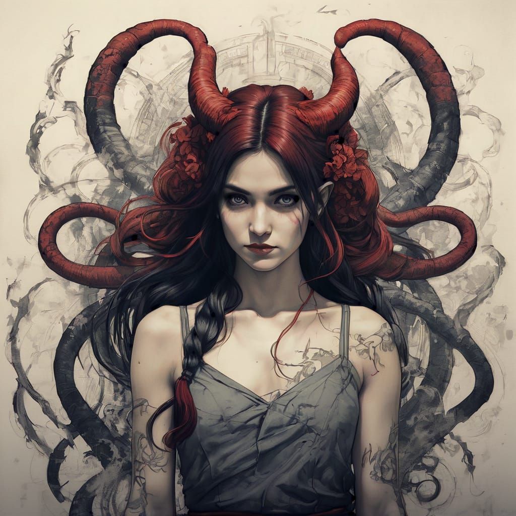 Lilith in Dark Fantasy Art