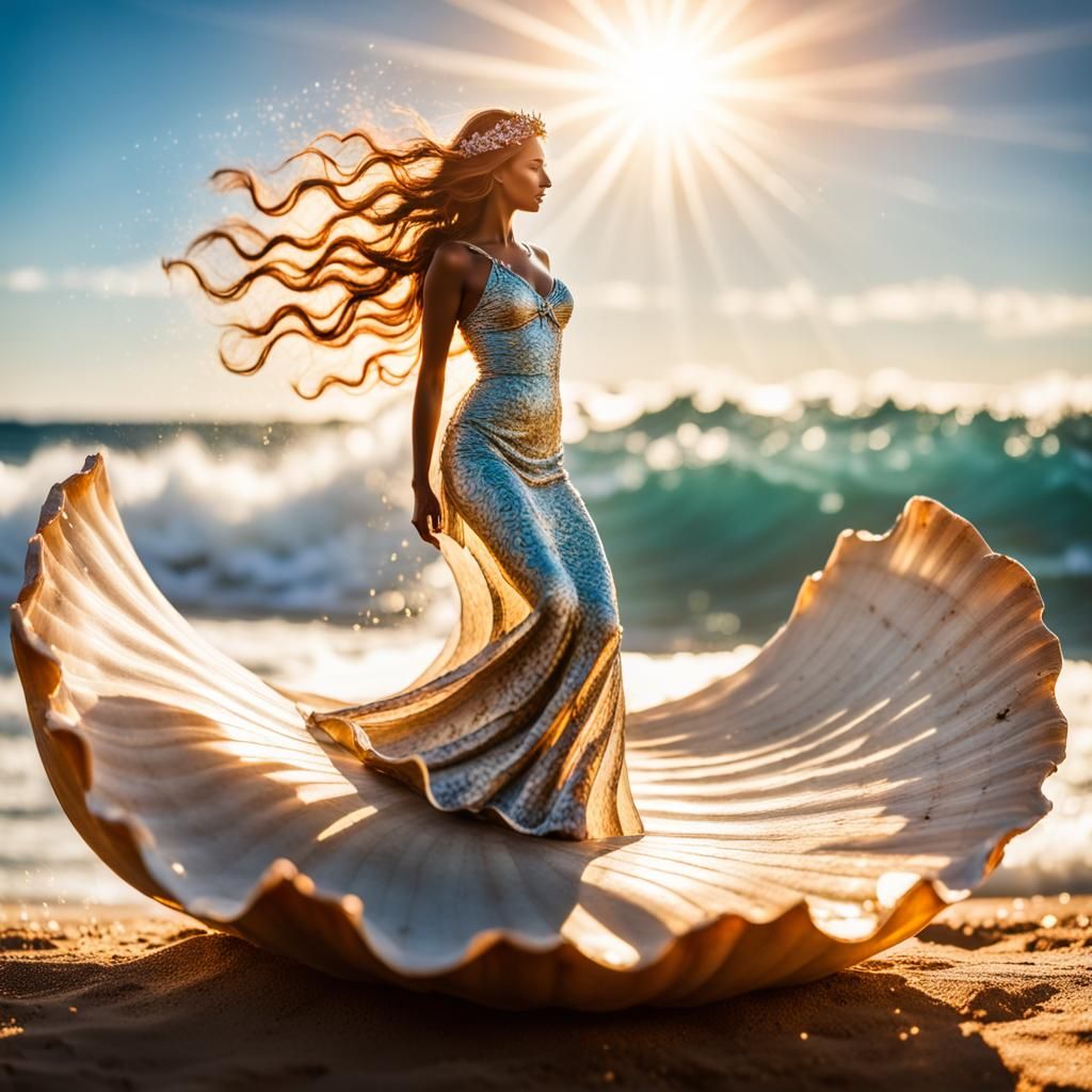 Aphrodite Rising from the Sea