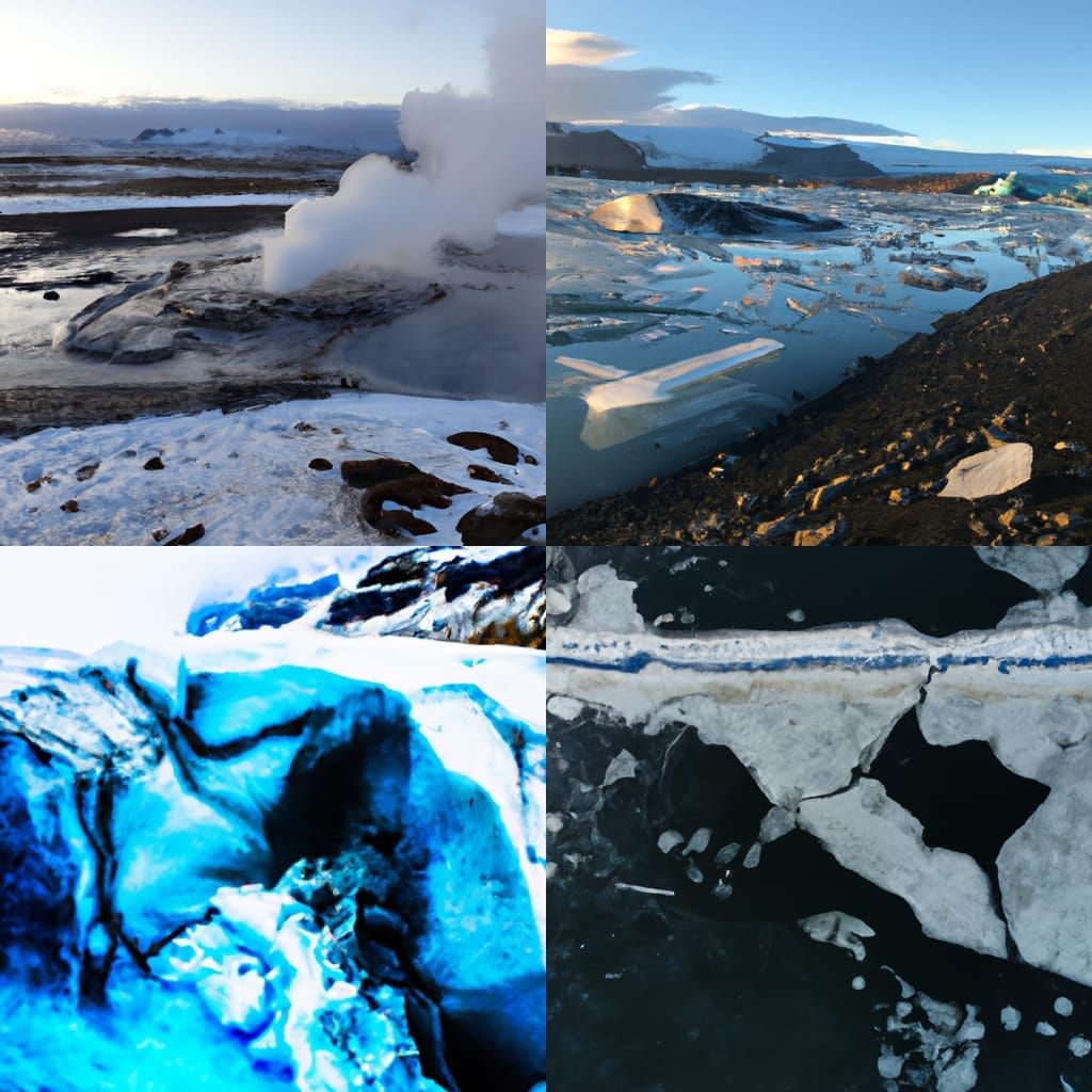Ice, Fire, Water, Land: Elemental Landscape
