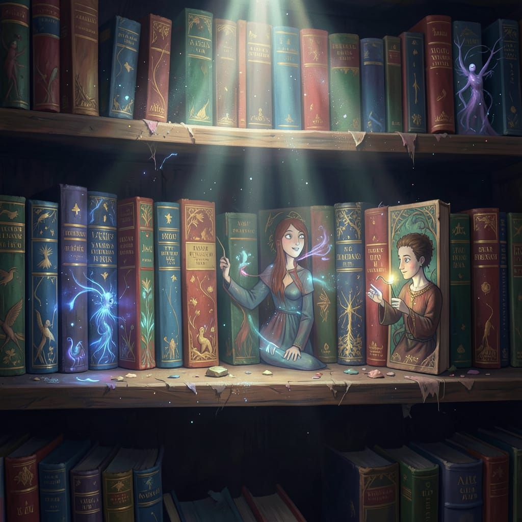 Sentient Books Converse in Ethereal Library