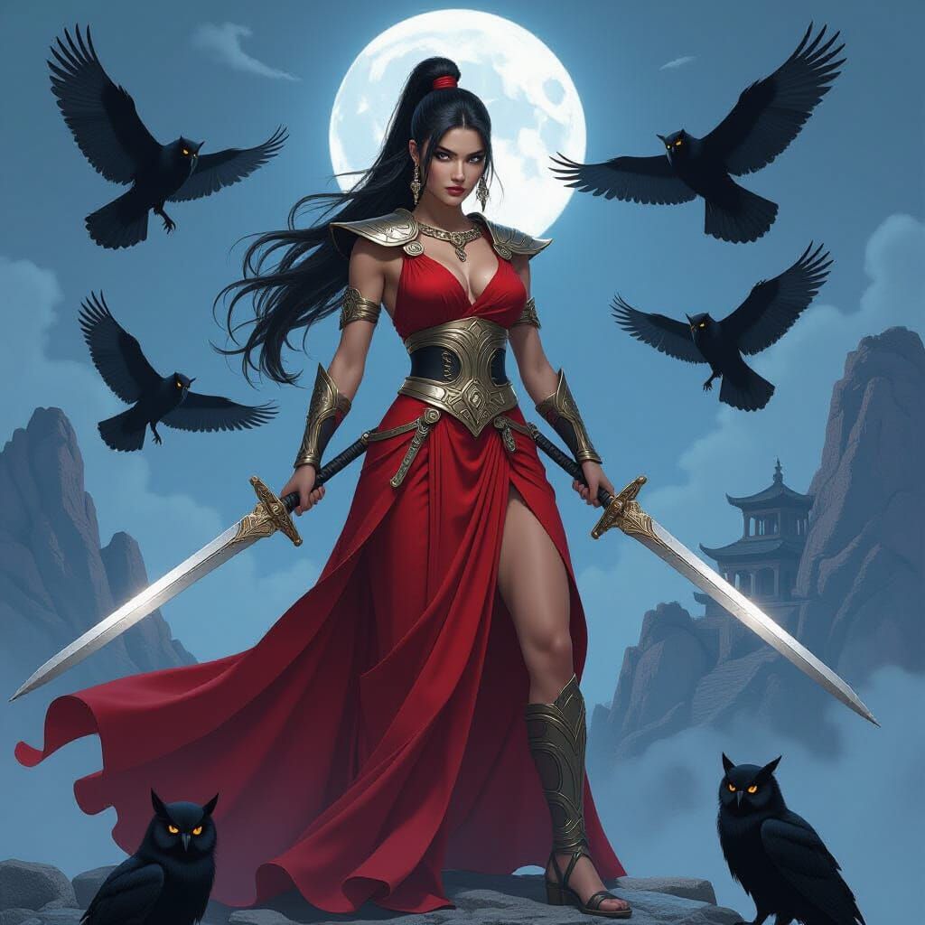 Goddess of War on Mt. Olympus