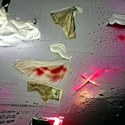 Angels Lurking in Brothel with Blood Stained Sheets