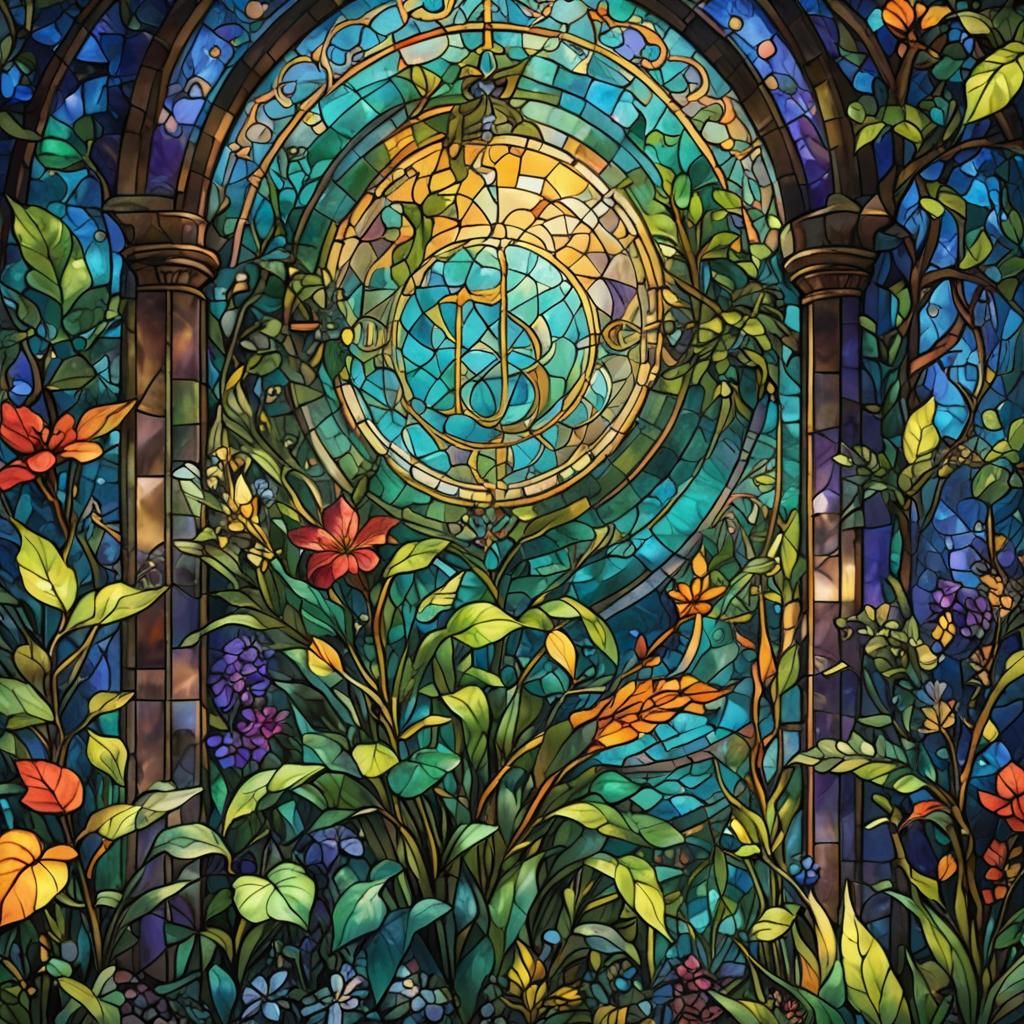 Stained Glass Math in a Polysaturated Fantasy Realm