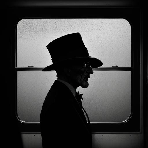 Sid Haig in Moody Film Noir Portrait