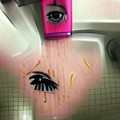Tears of Mascara: An Emotional Close-Up
